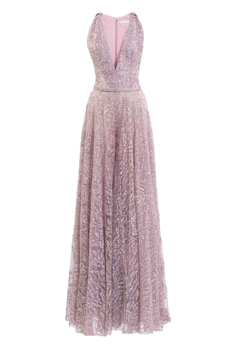 Saiid Kobeisy Brocade Dress
