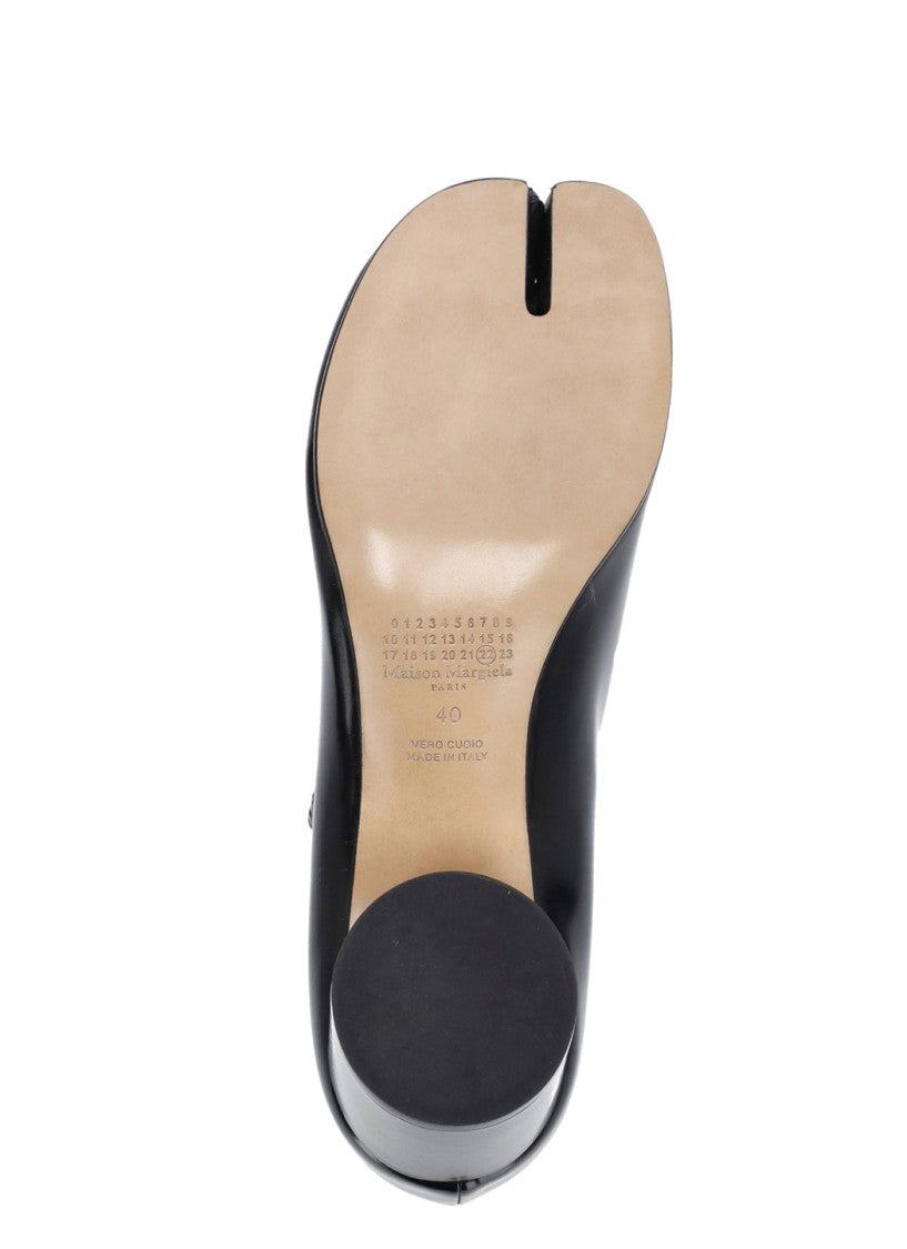 Maison Margiela Black Tabi Mary Jane Pumps