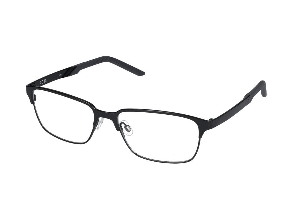 Nike Eyeglasses 8213 001 Satin Black/Dark Grey 55/16/145
