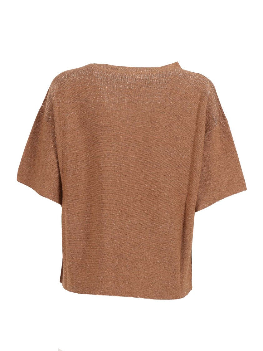 Fabiana Filippi Vimini Links Lurex Maxi T-Shirt
