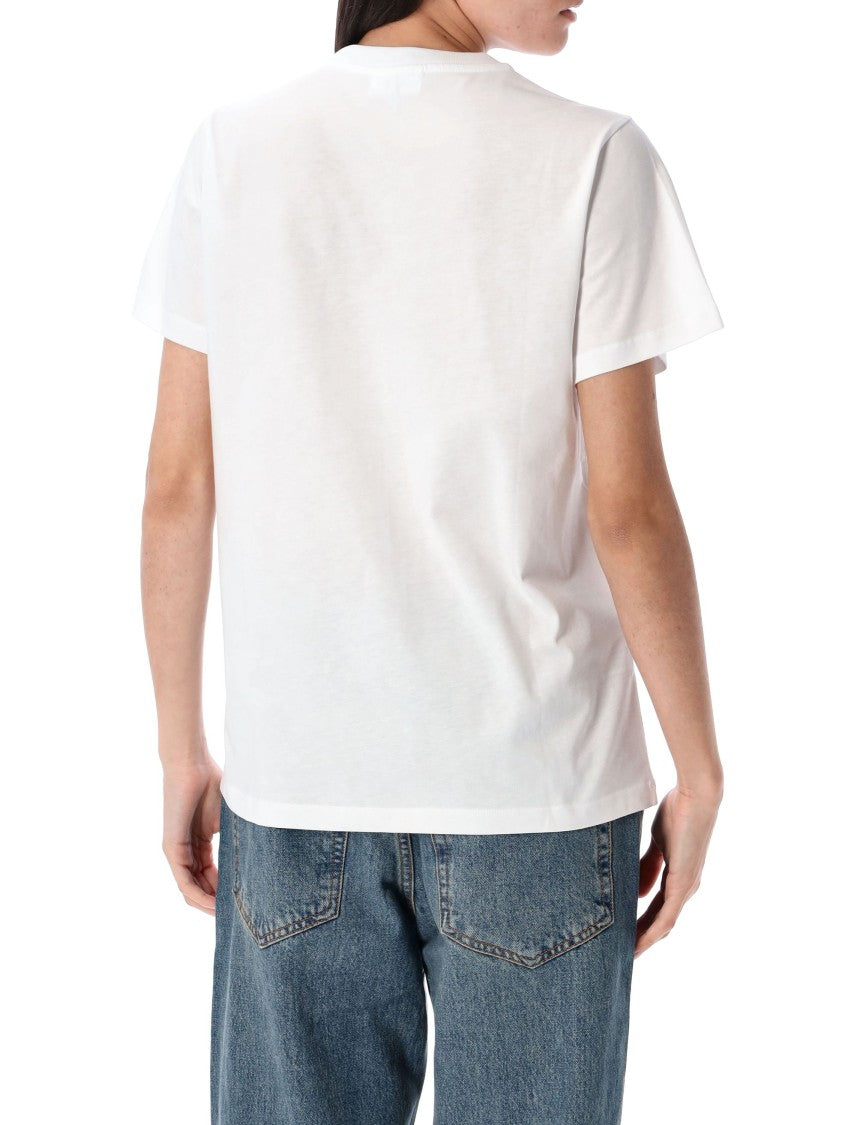 Ganni Animal Print T-Shirt