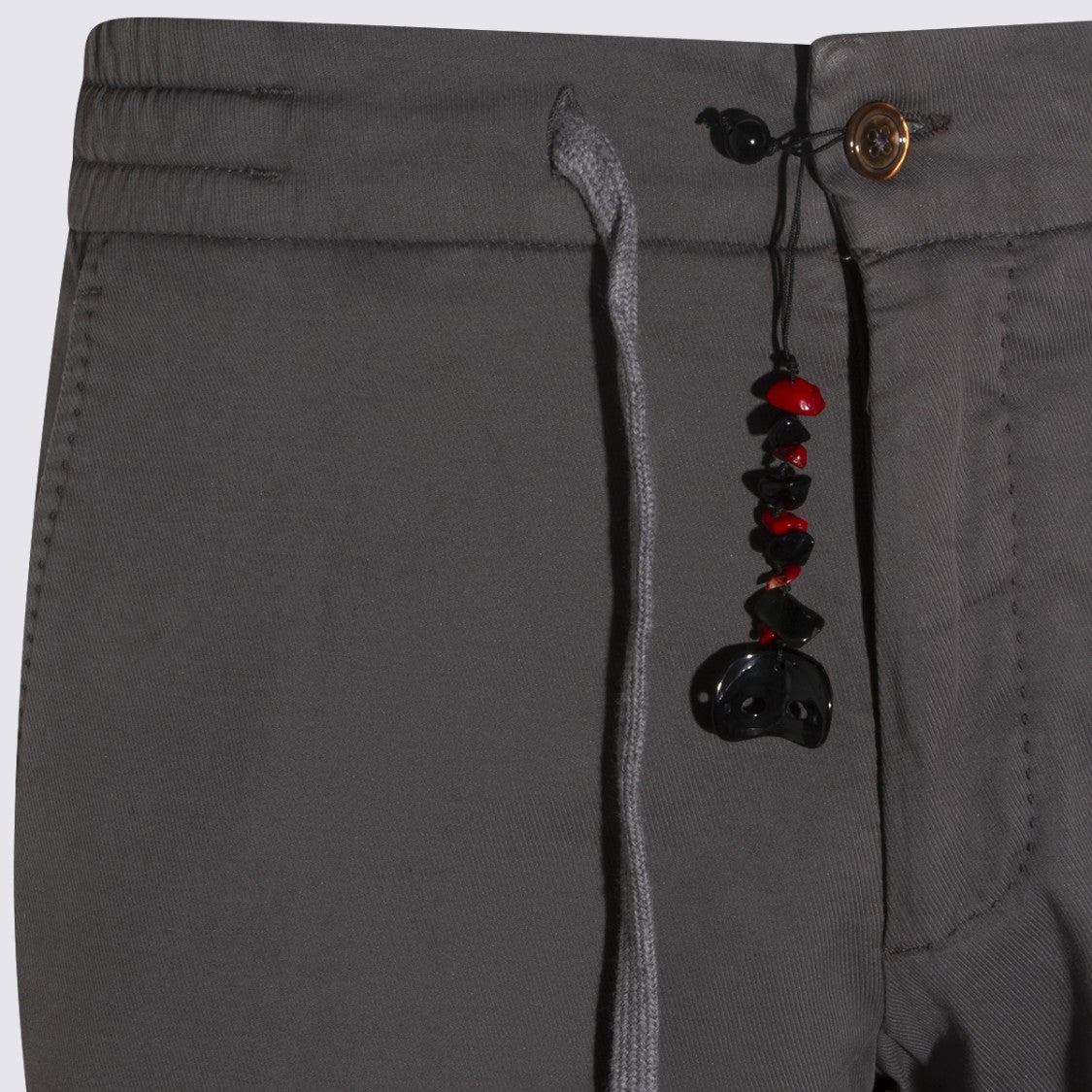 Marco Pescarolo Slim-Fit Trousers With Drawstring Waist