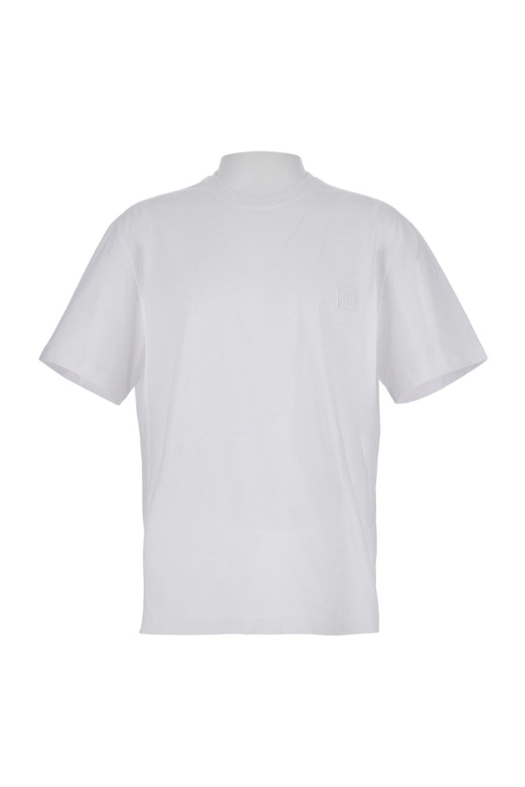 Wooyoungmi Oversize Crew-Neck T-Shirt With Flower Motif
