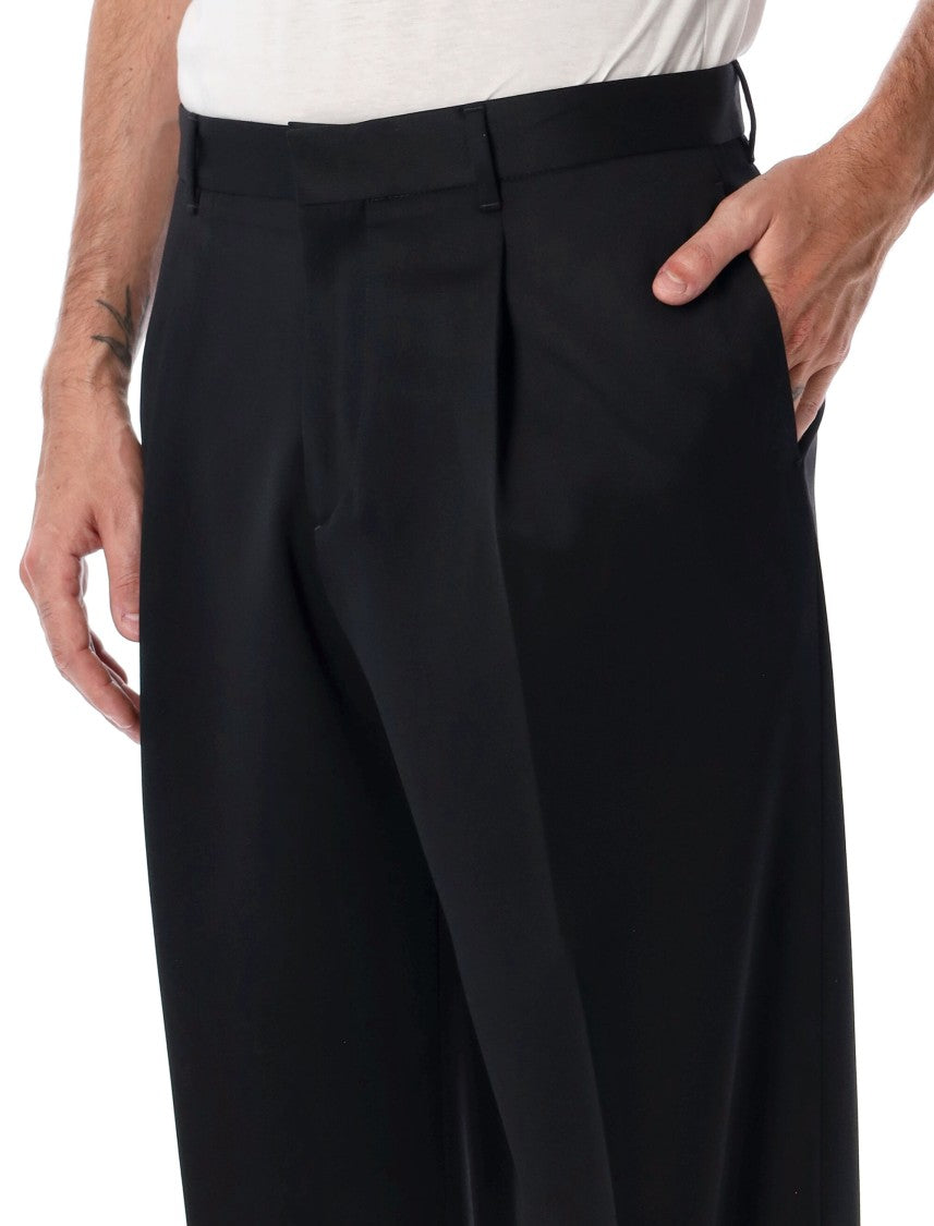 Lardini Migio Pleated Wide-Leg Trousers