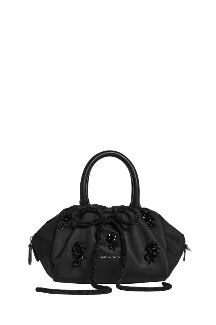 Simone Rocha Mini Gathered Top Handle Bag