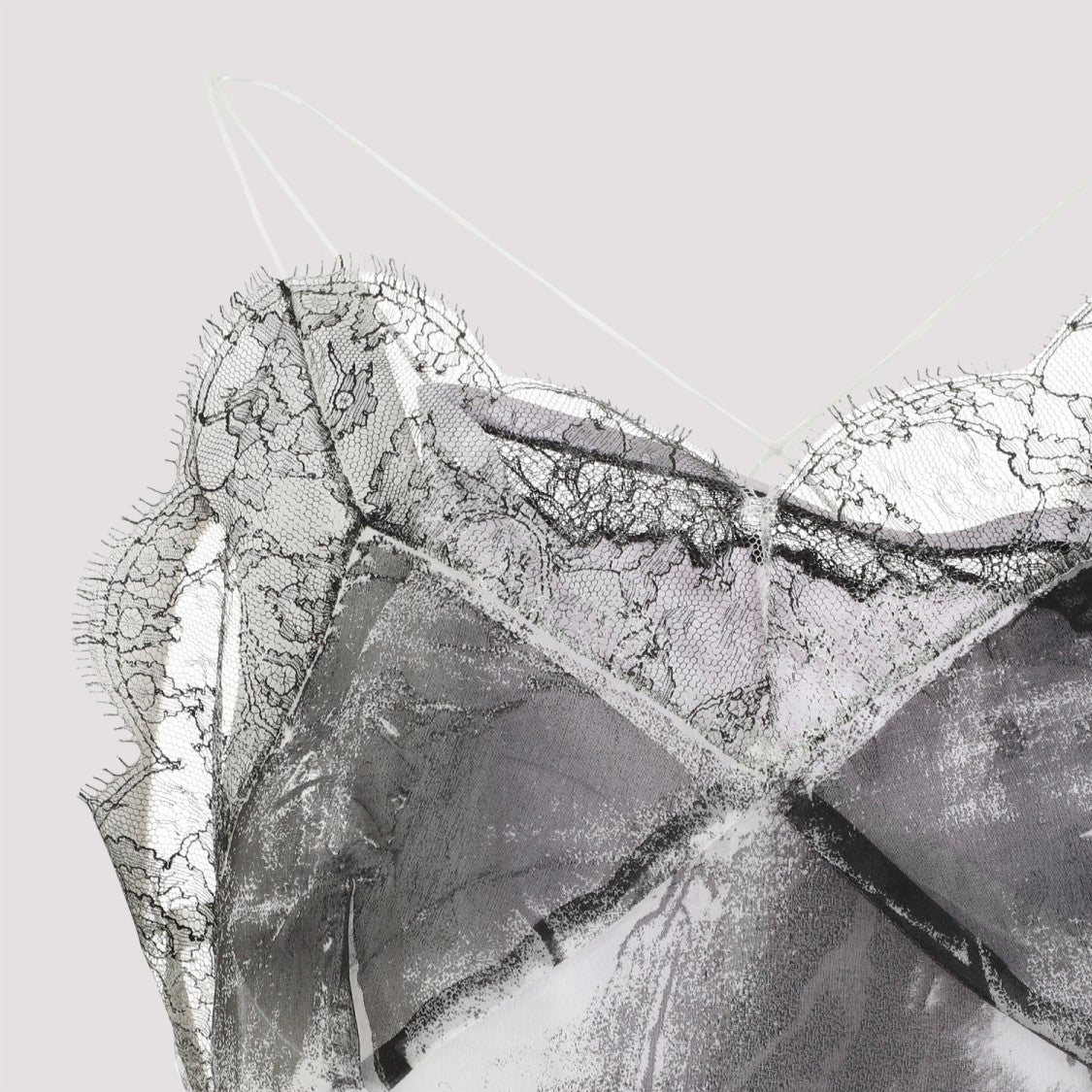 Maison Margiela Lilac Silk Midi Dress