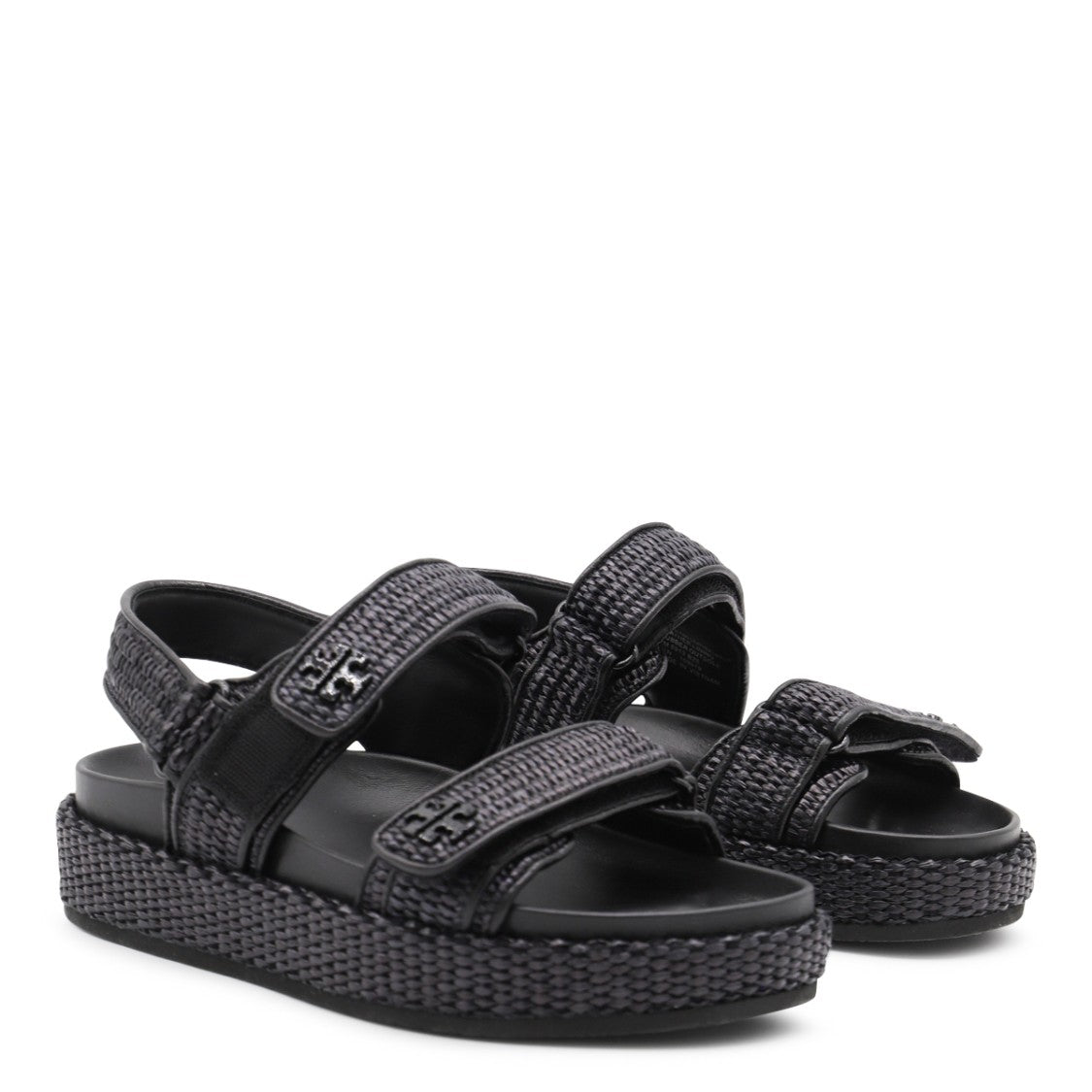 Tory Burch Black Leather Flats