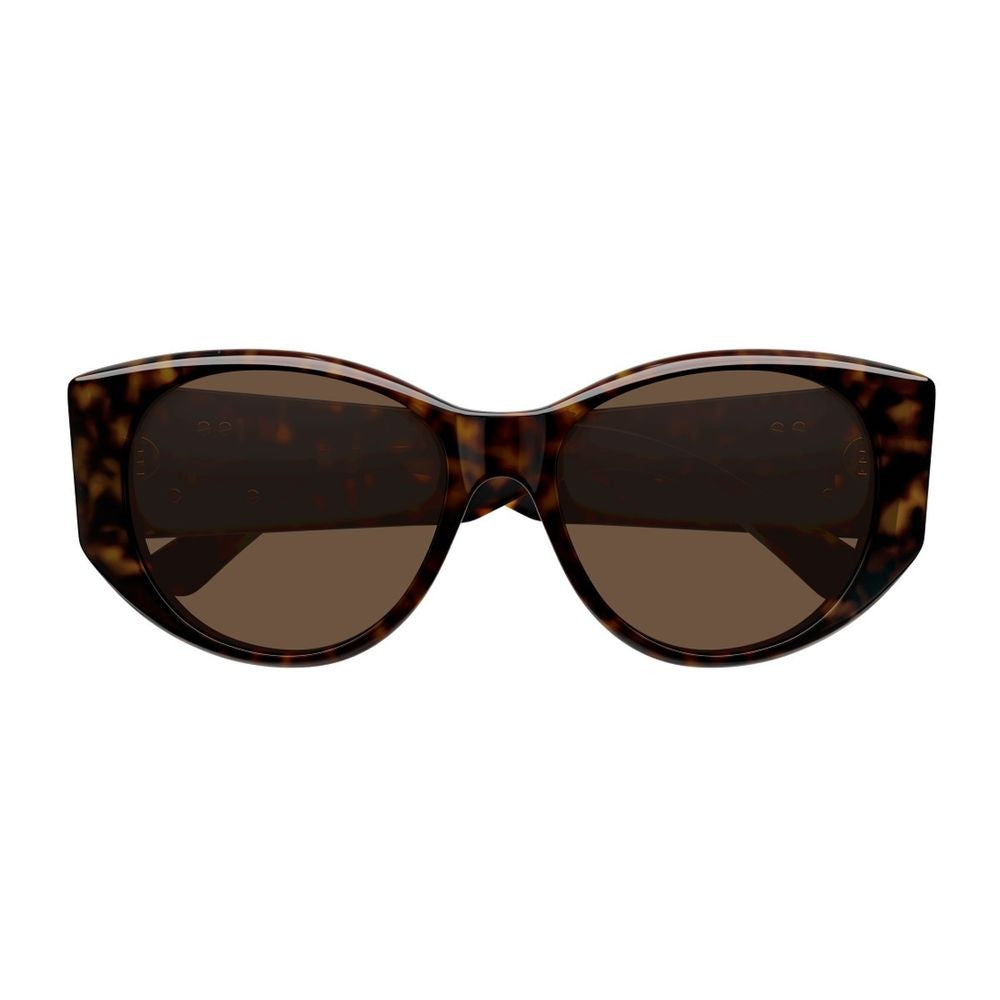 Balenciaga Bb0455s Linea Extreme Nano Round Sunglasses