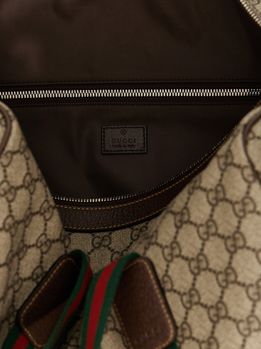 Gucci Gg Supreme' Large Travel Bag