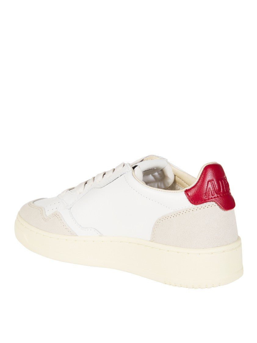 Autry White Medalist Low Ls43 Sneakers