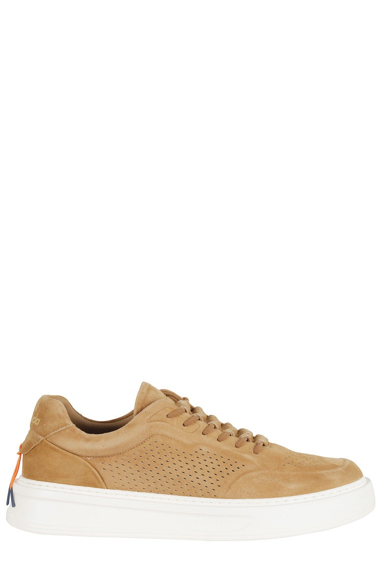 Barracuda Beige Phoneix Slip-On Suede Sneakers