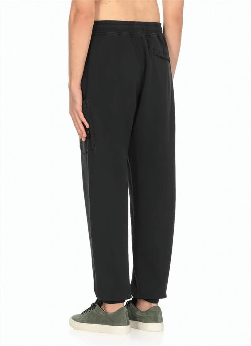 Stone Island Relaxed Fit Navy Cotton Pants