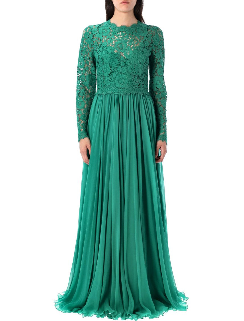 Dolce & Gabbana Long Gown Emerald
