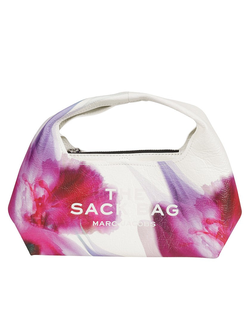 Marc Jacobs Geometric Floral Print Leather Bag
