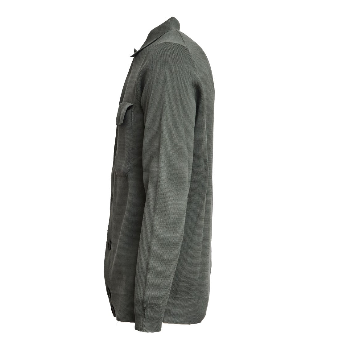 Filippo De Laurentiis Crepe Cotton Multi-Pocket Field Jacket