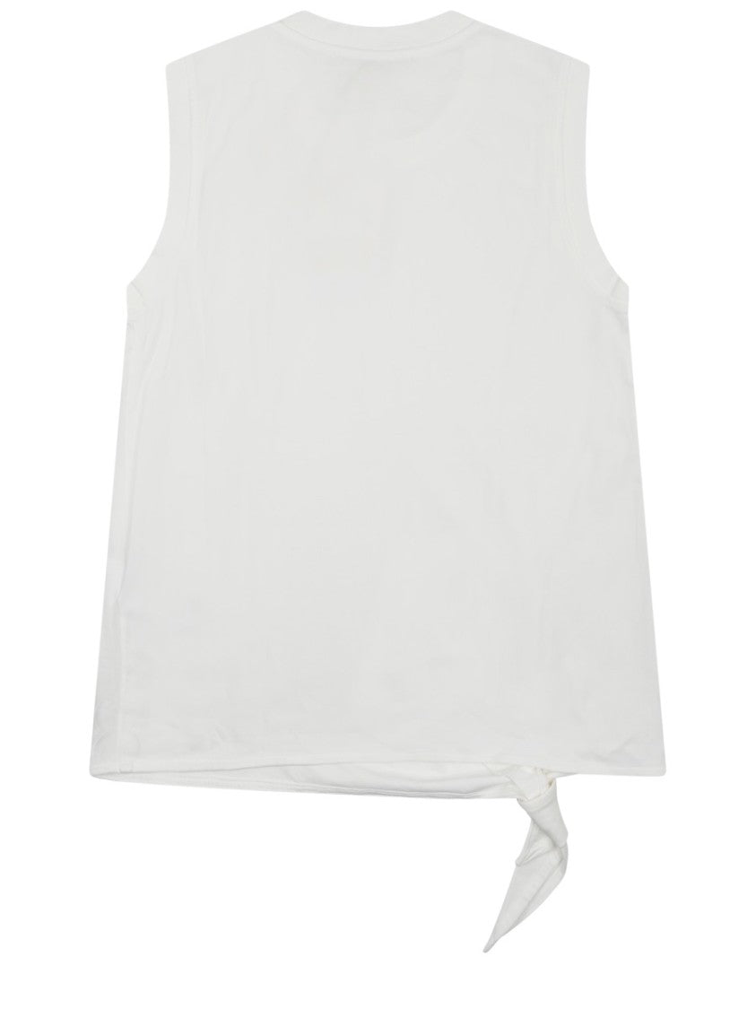 J. W. Anderson Knot Detail Relaxed Fit Organic Cotton Tank Top
