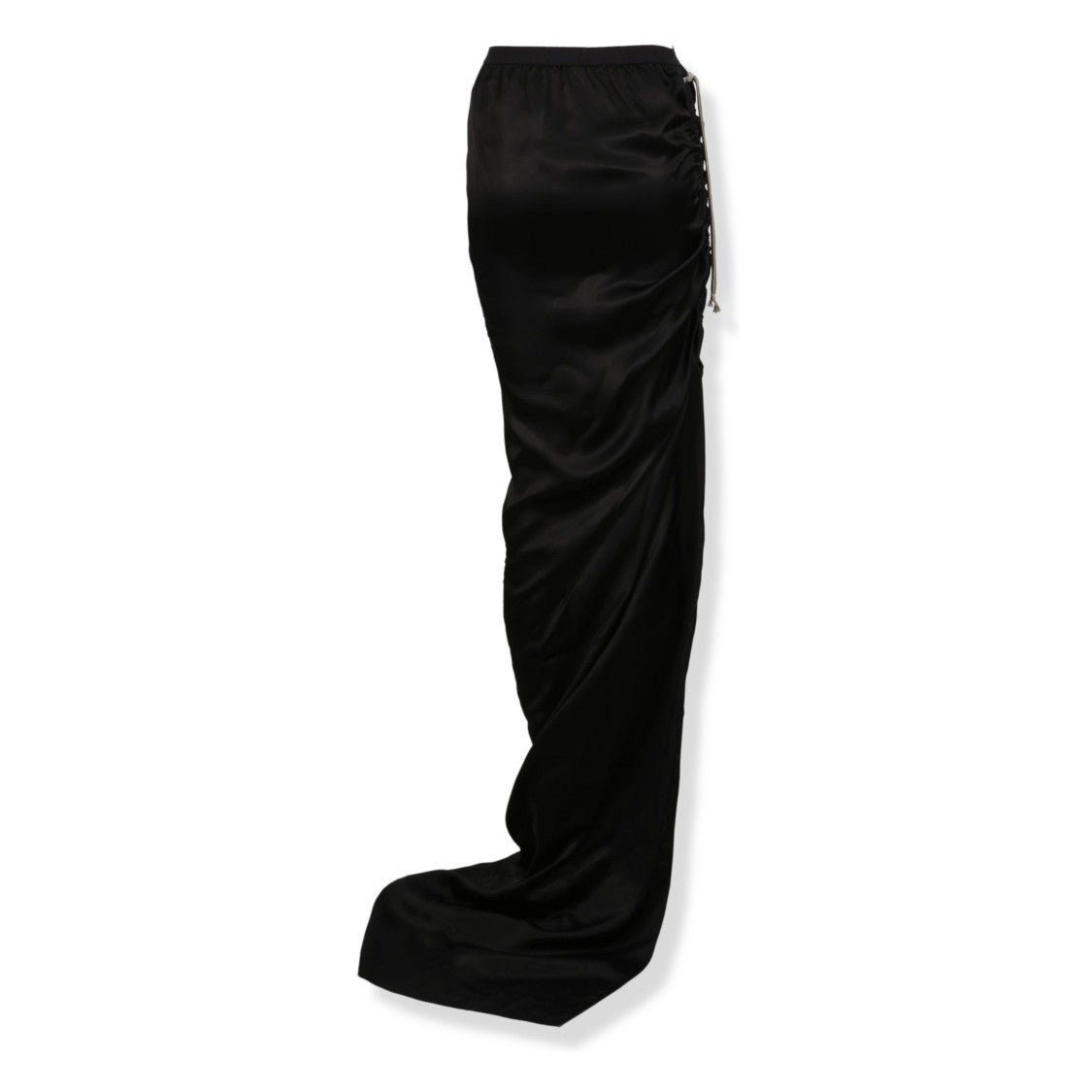 Rick Owens Edfu Asymmetrical Draped Skirt