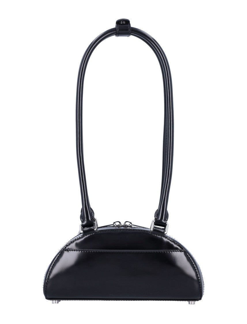 Self-Portrait Curved Charm Mini Shoulder Bag