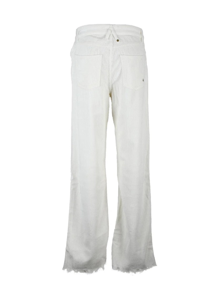Cycle Cycle Cotton And Modal Trousers - White