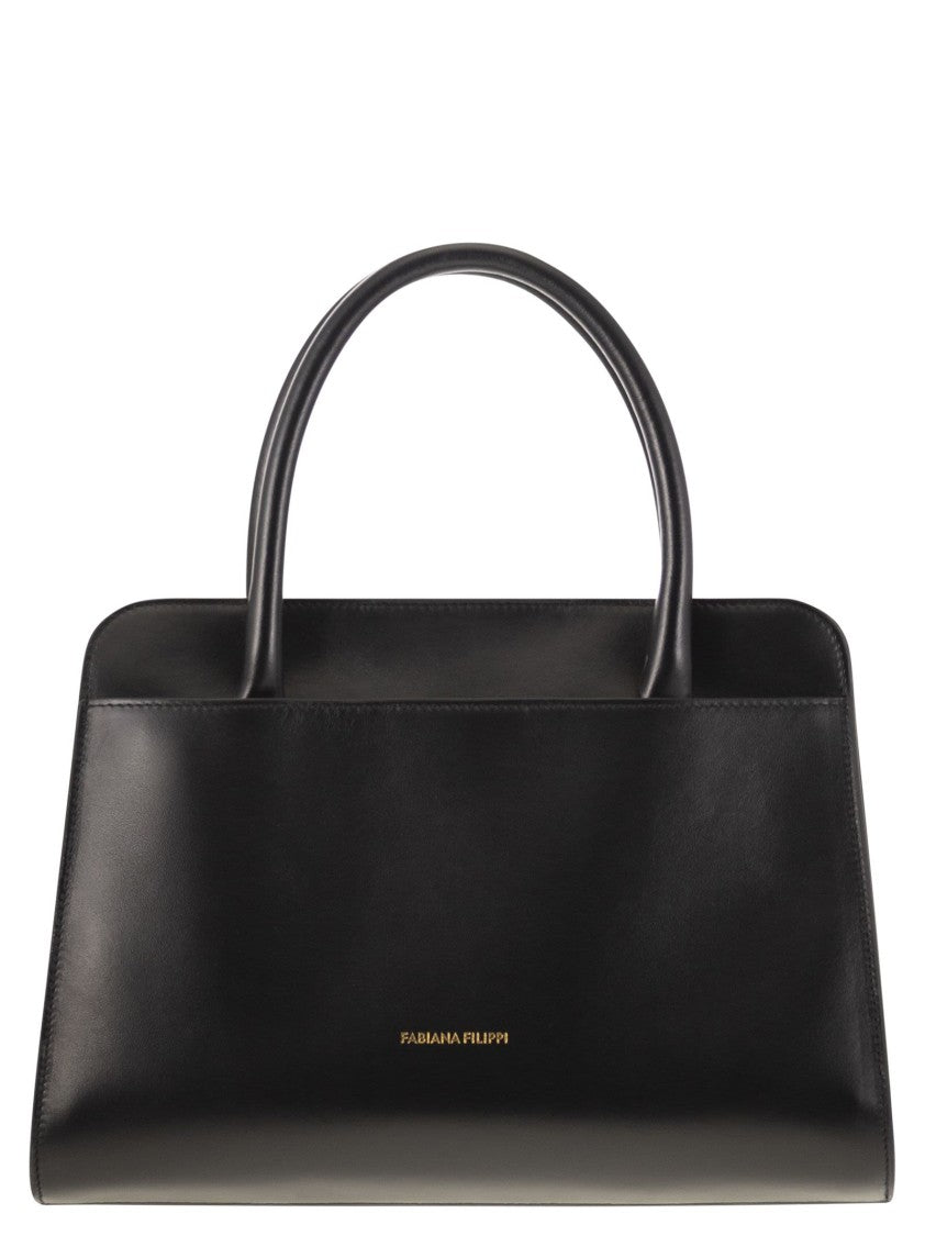 Fabiana Filippi Medium Handbag With Metal Accessory