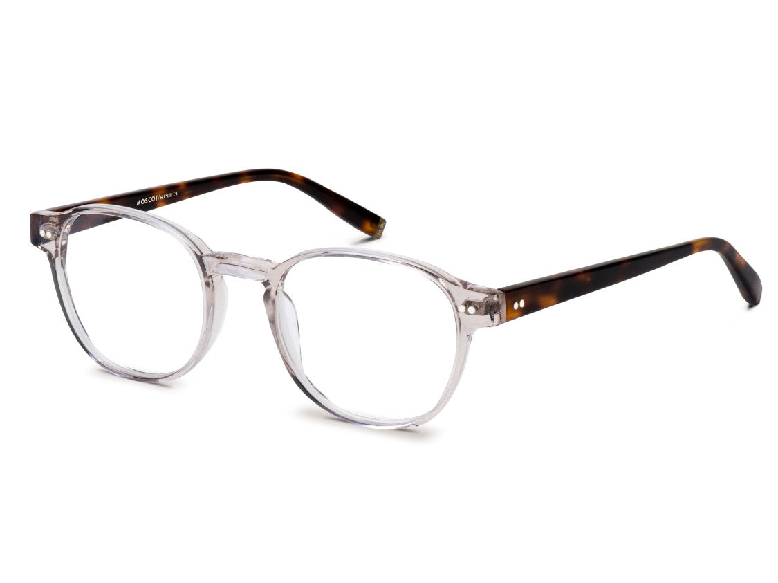 Moscot Sp-Art-O Translucent Acetate Round Eyeglasses