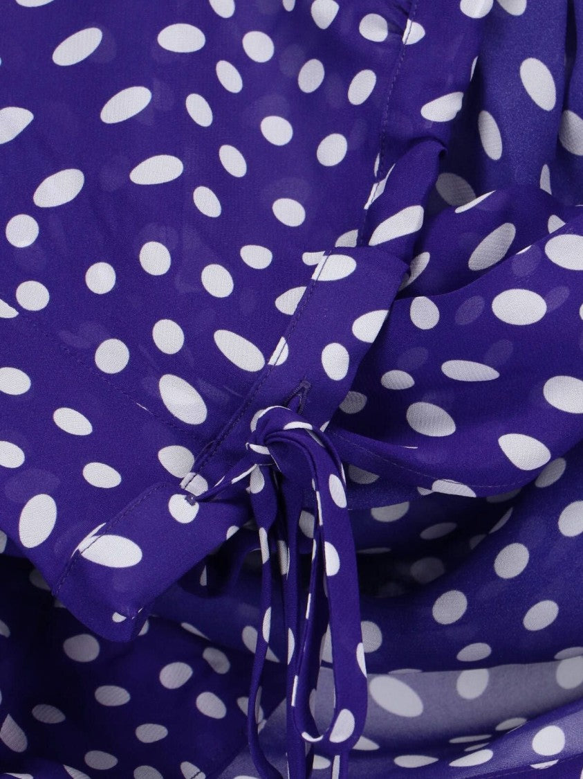 Dries Van Noten Sheer Shirt – Purple