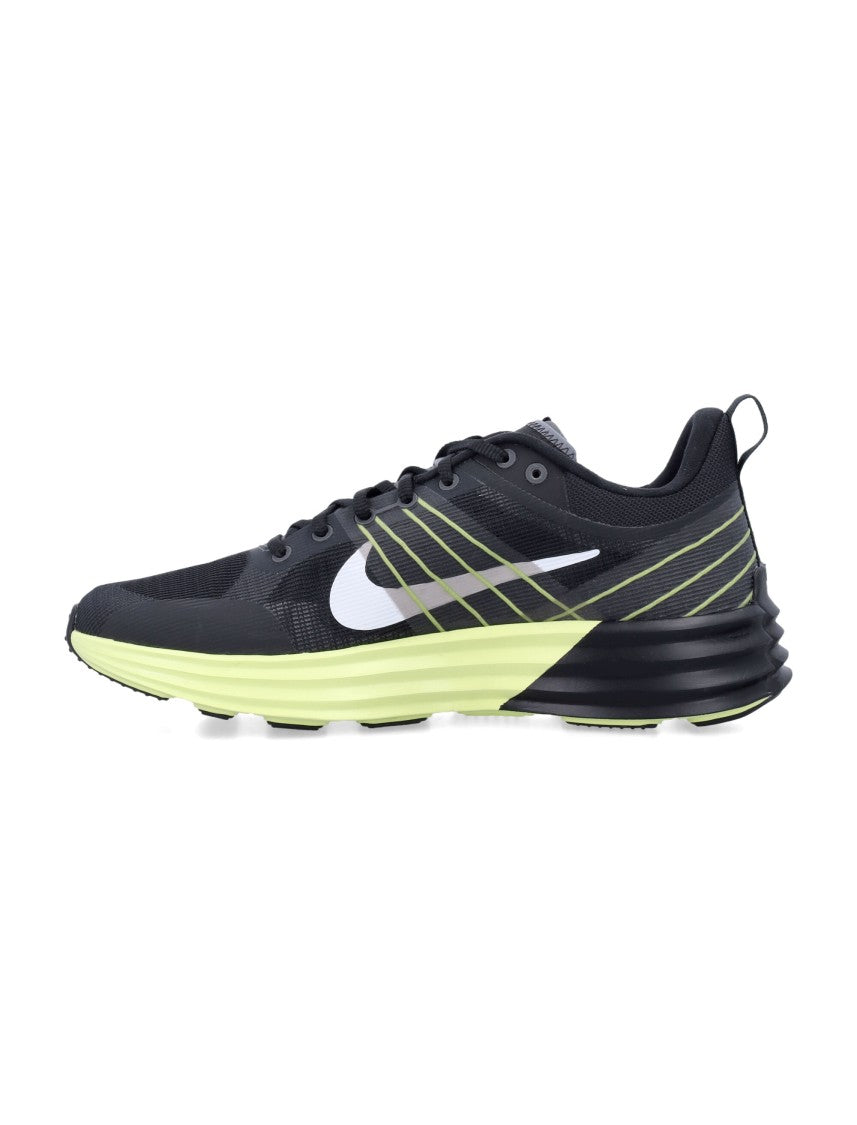 Nike Lunar Roam Black Mesh Sneakers