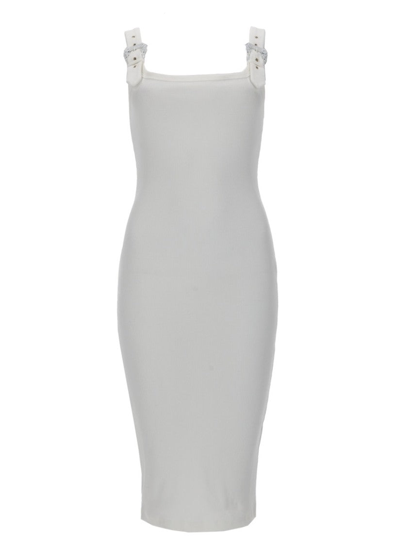 Versace Jeans Couture Couture Straight Neckline Dress