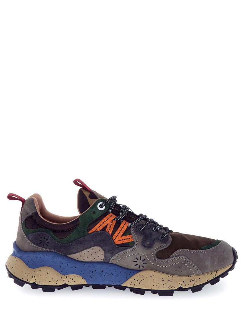Flower Mountain Yamano 3 Sneakers With Multi-Material Construction