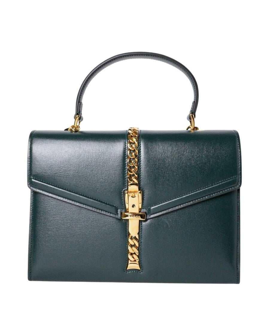 Gucci Silvye 1969 Large Chain In Green