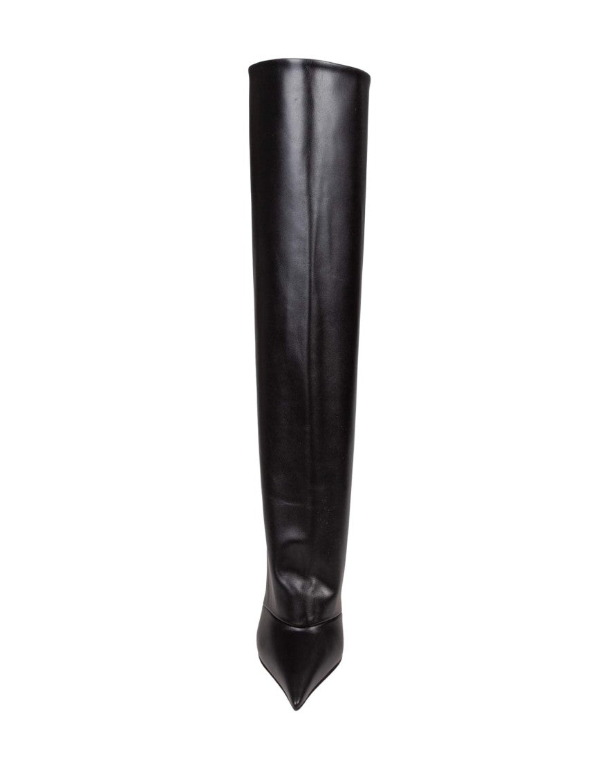 Dolce & Gabbana Black Devotion Leather Boot