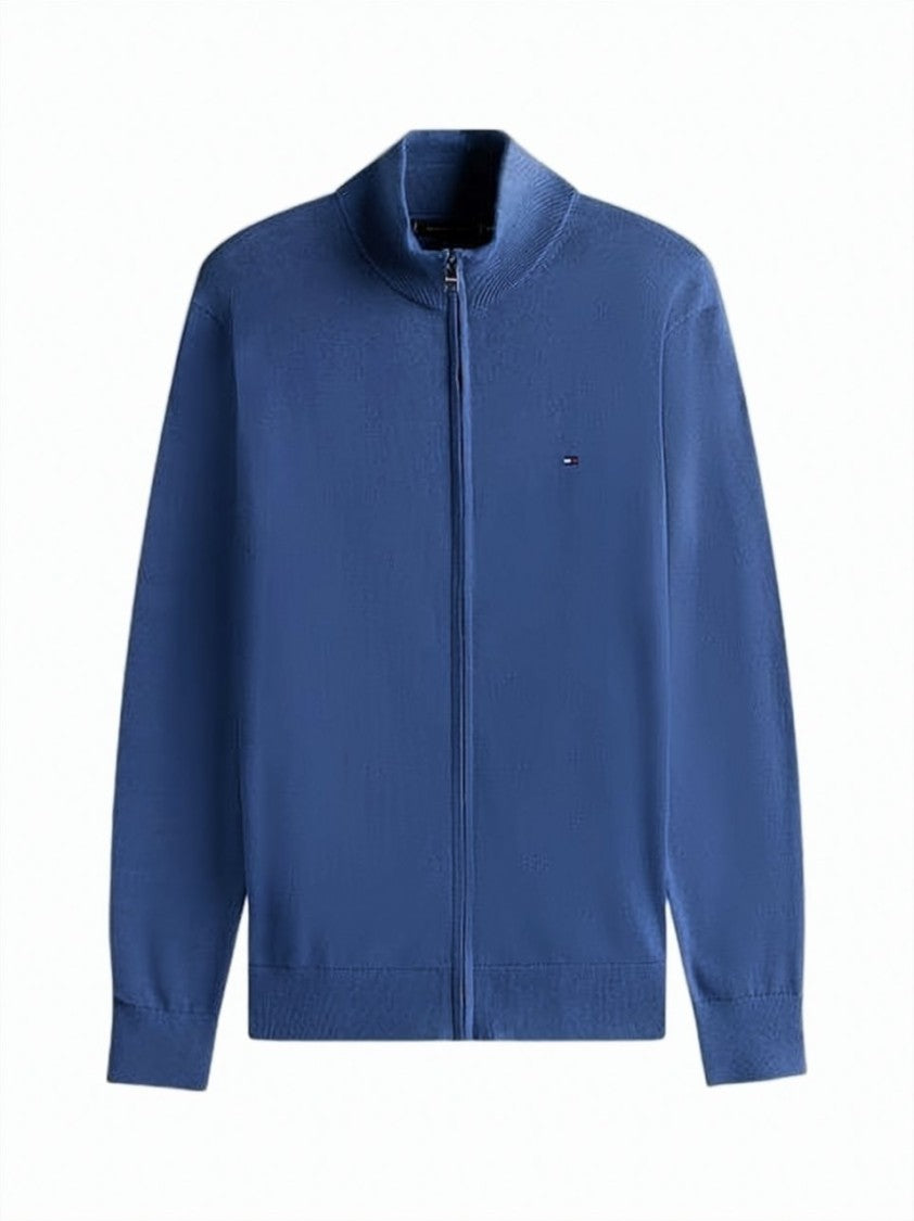 Tommy Hilfiger Zip-Up Jacket With Stand Collar