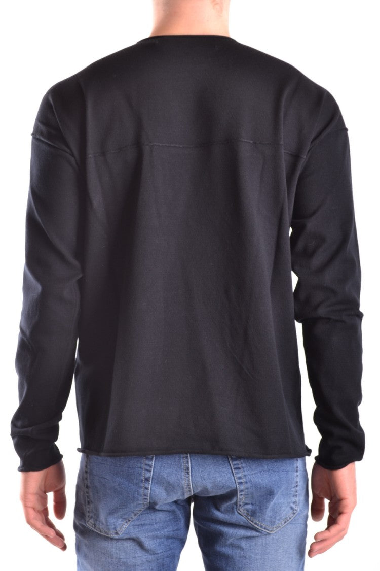 Isabel Benenato Relaxed Fit Black Knitwear Sweater