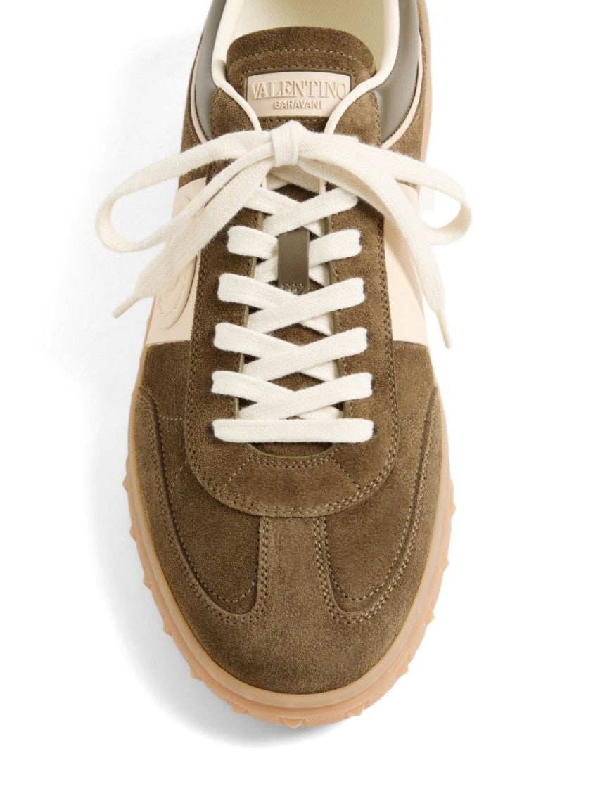 Valentino Garavani Multicolor Casual Low-Top Suede Sneakers