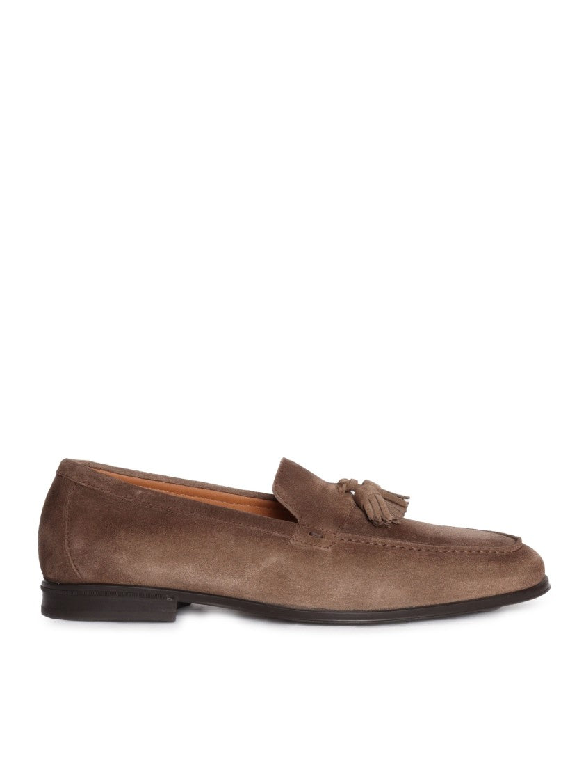 Doucal's Tassel Moccasin Loafers