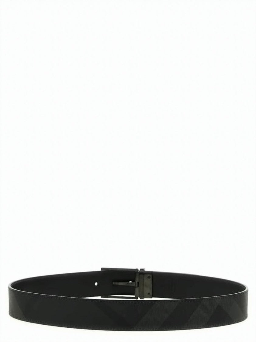 Burberry Reversible Check Pattern Belt