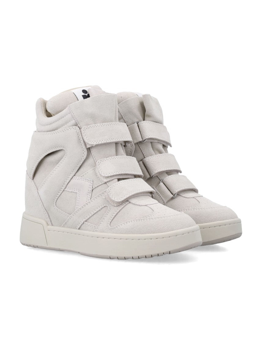 Isabel Marant Im3 High-Top Wedge Sneakers