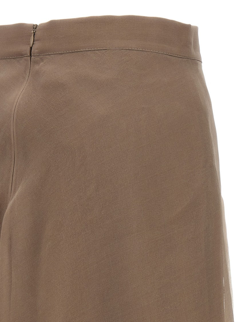 Brunello Cucinelli Paneled Circle' Skirt