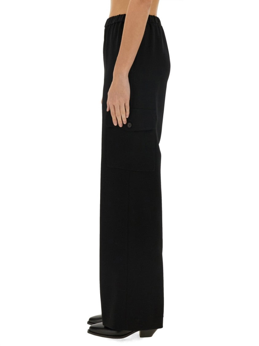 Aspesi Relaxed-Fit High-Waisted Pants With Side Pockets