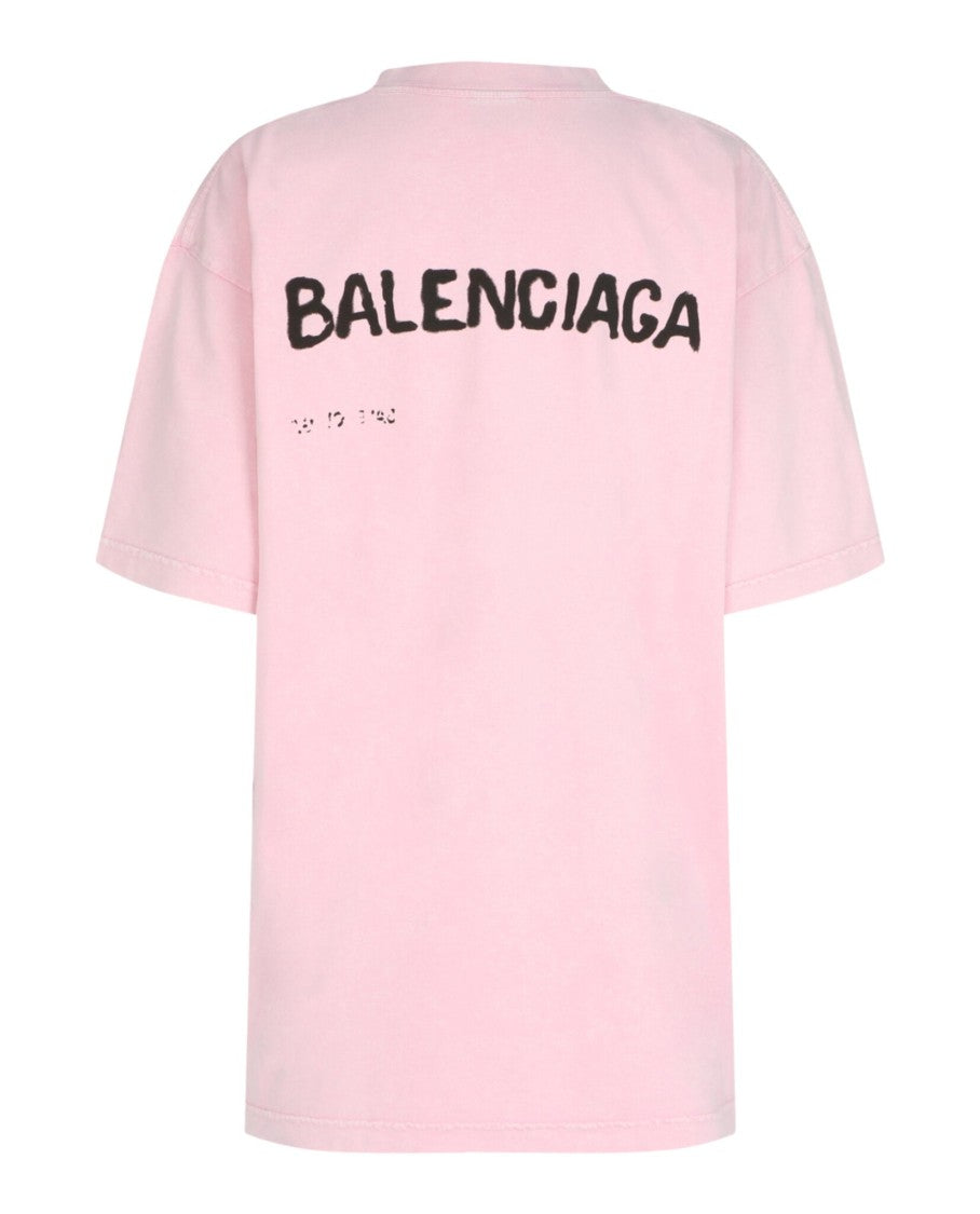 Balenciaga Oversized Hand Drawn T-Shirt