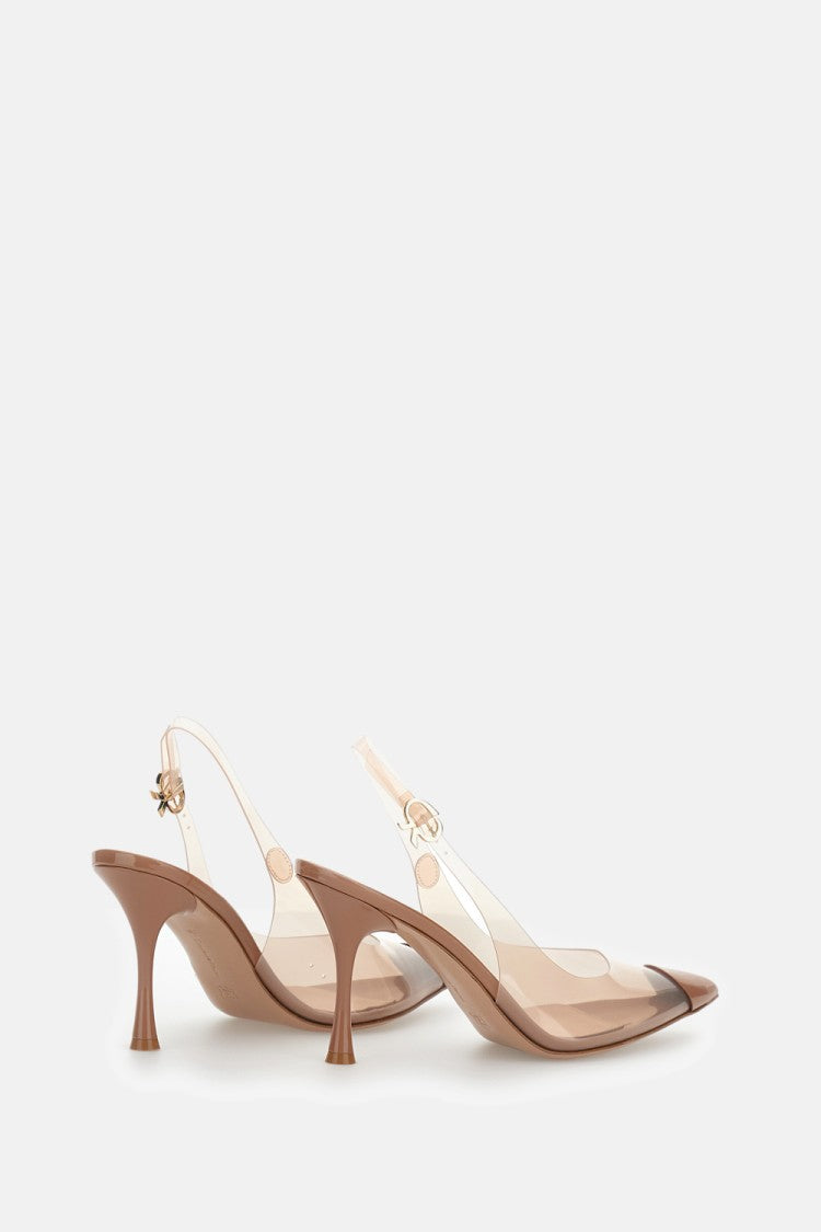 Gianvito Rossi Diana 85 In Pvc Pumps Slingback