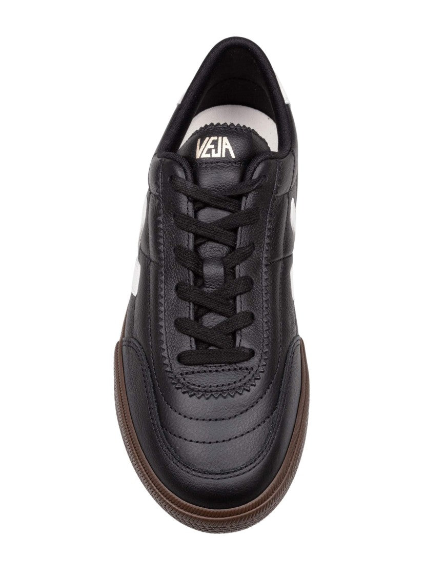 Veja Panenka Low-Top Leather Sneakers With Textured Sole