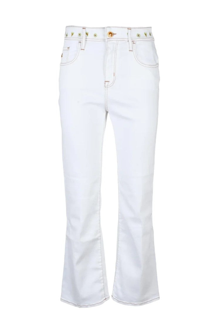 Jacob Cohen Lyocell Cotton Stretch Jeans - White