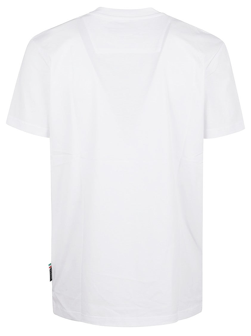 Philipp Plein Jersey T-Shirt Round Neck Ss Cars Racing