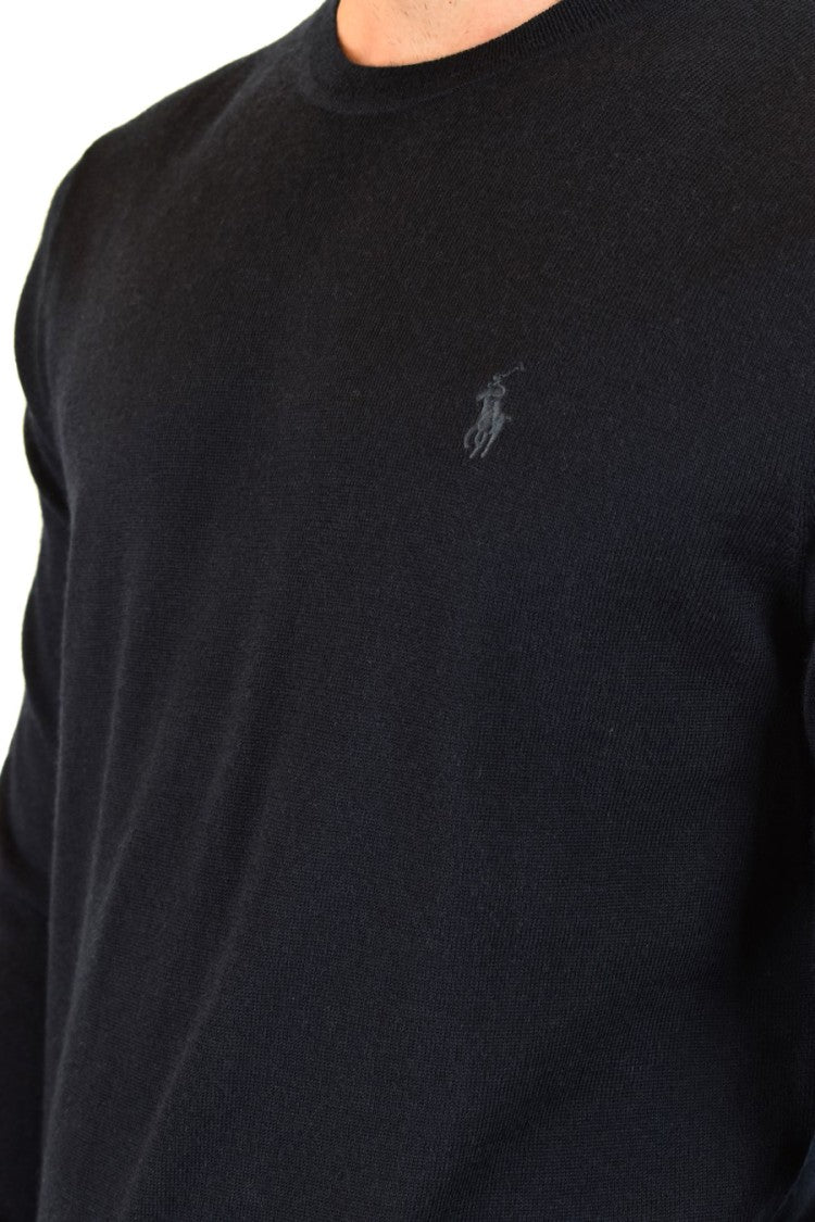 Polo Ralph Lauren Black Crew Neck Knitwear