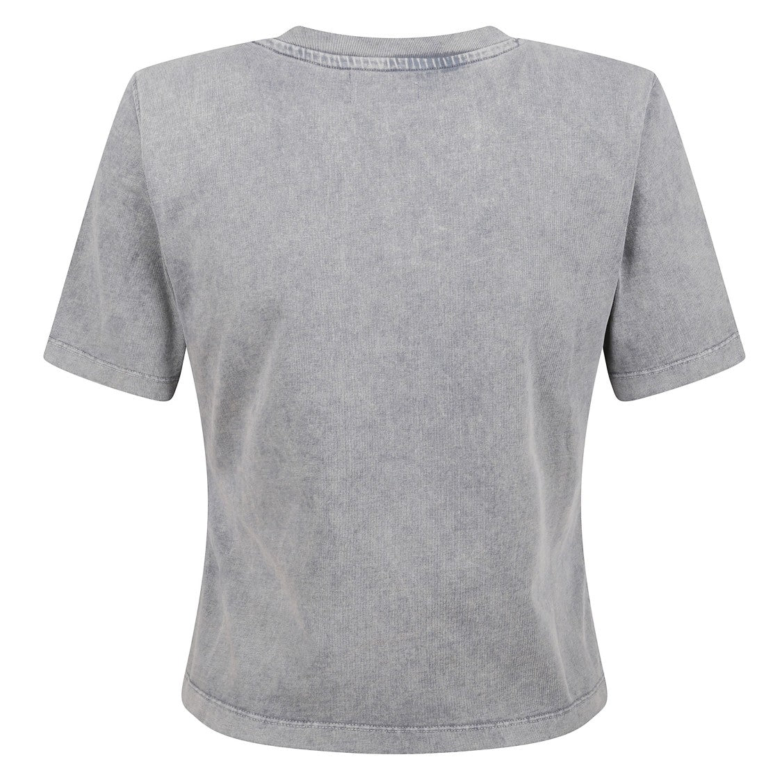 Ganni Slim-Fit Logo Embroidered T-Shirt