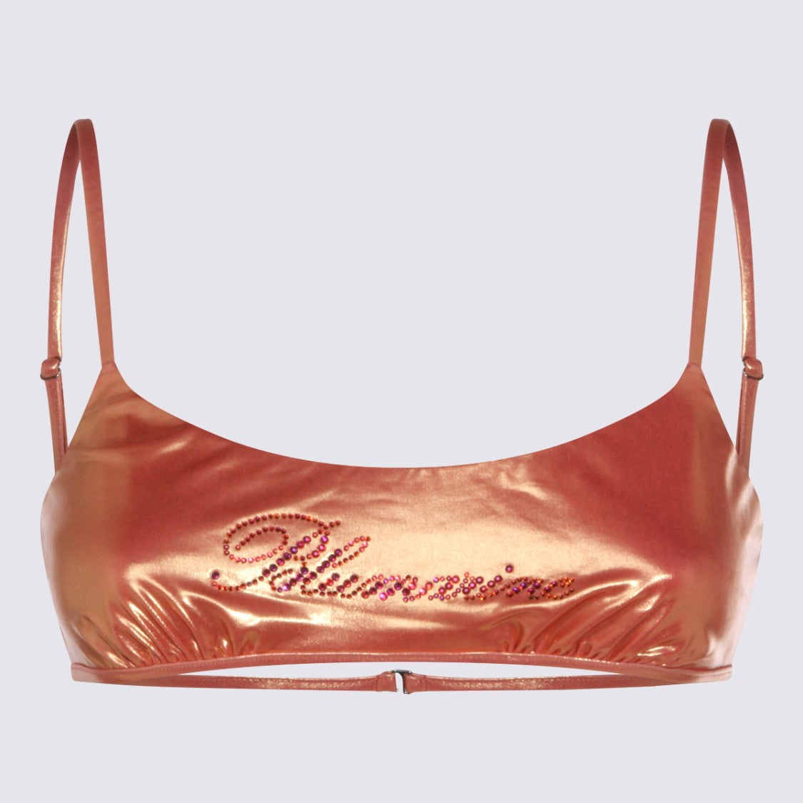 Blumarine Smooth Silhouette Top Bikini With Refined Tailoring