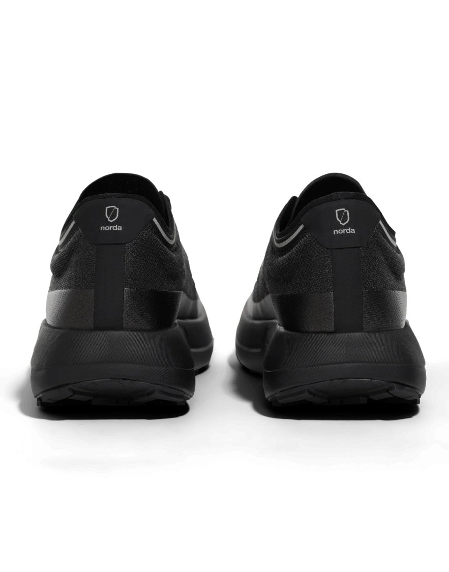 Norda Stealth Black Bio-Circular Dyneema Trail Sneakers