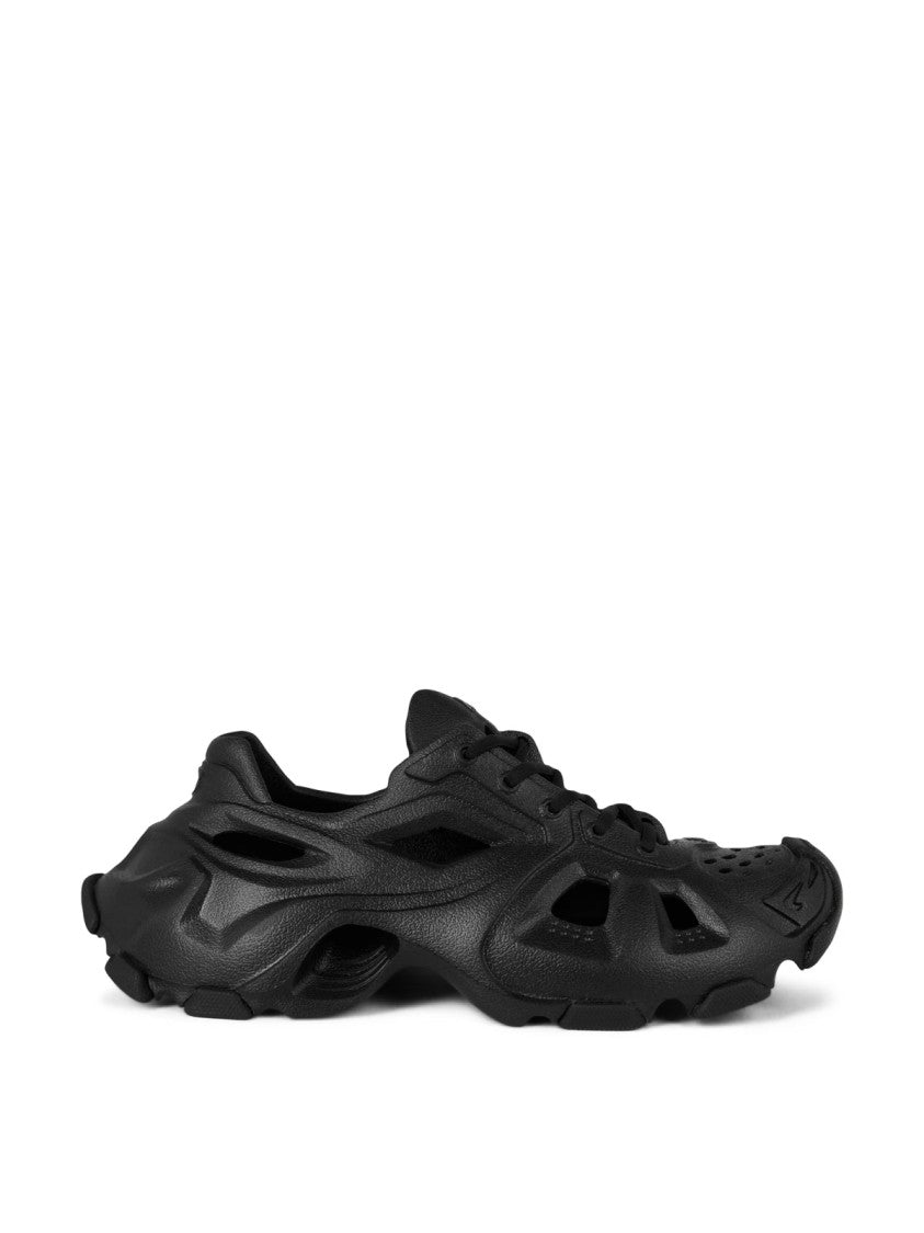 Balenciaga Hd Lace-Up Cut-Out Sneakers