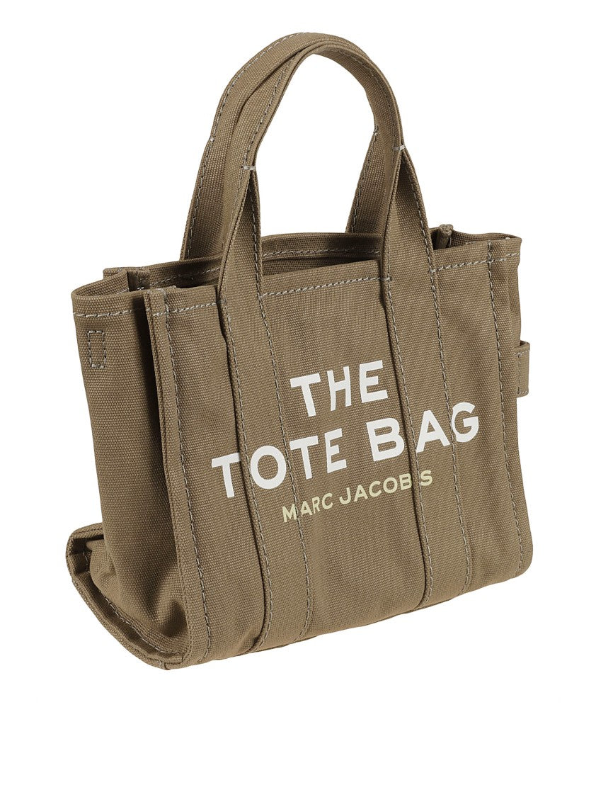 Marc Jacobs Compact Green Fabric Tote Bag